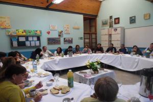 brothers and teachers in Chile, during their deepening on the spirit of the Congregation.