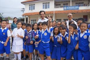 Martin and Theo visit to Indonesia