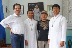 Martin and Theo visit to Indonesia