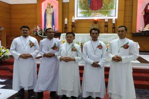 Bro. Antonius Teguh and others in Muntilan.
